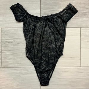 VS metallic teddy lingerie one piece